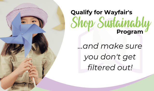 Wayfair Shop Sustainably Program