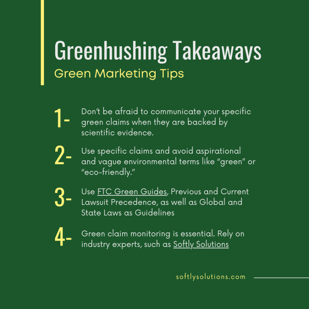 what is greenhushing