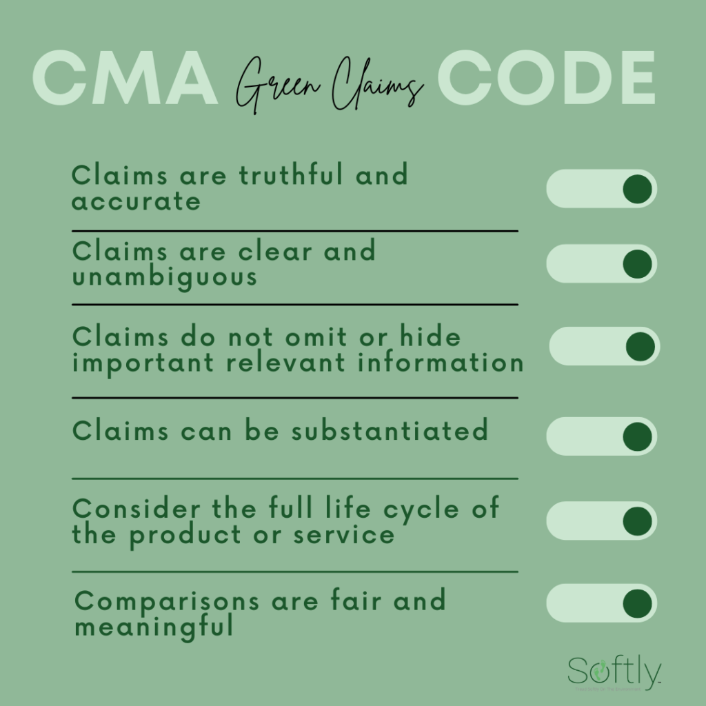 CMA Green Brand Claims Code