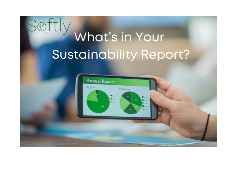 What's in your sustainability report?